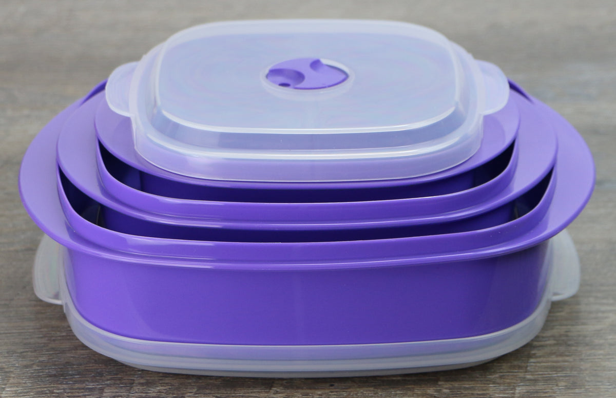 Calypso Basics, Microwave Cookware/ Storage Set, Pink