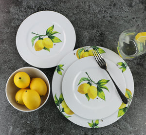 18pc Fresh Lemon Dinnerware Set