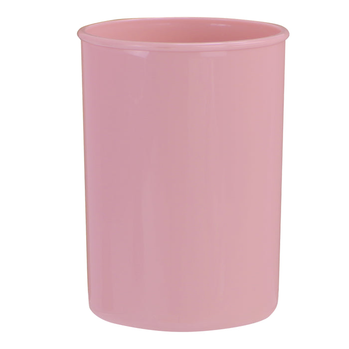 Large Plastic Utensil Holder, Pink