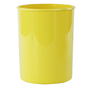 Mini Plastic Utensil Holder, Lemon