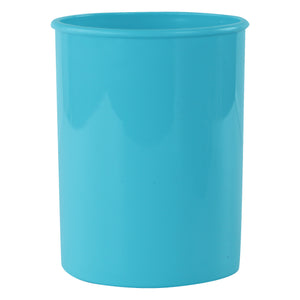 Mini Plastic Utensil Holder, Turquoise