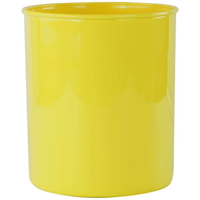 X-Large Plastic Utensil Holder, Lemon