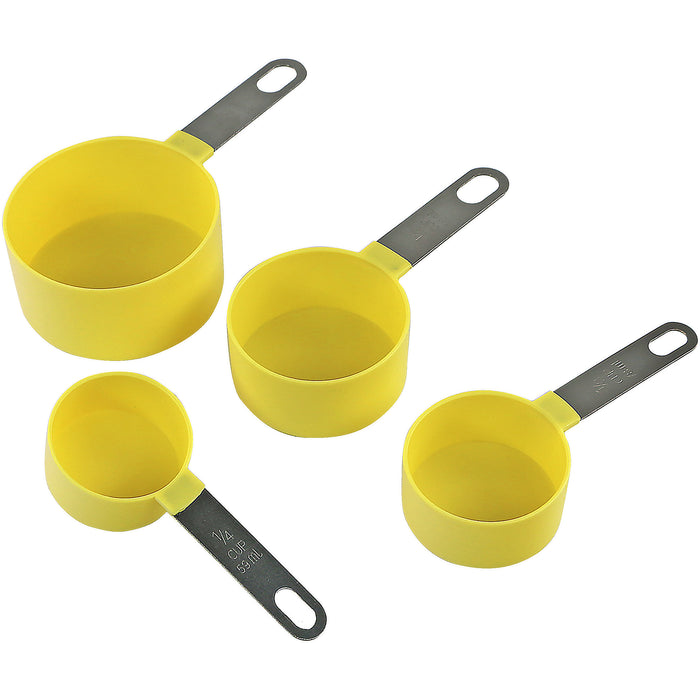 4pc Measuring Cup Set, Lemon