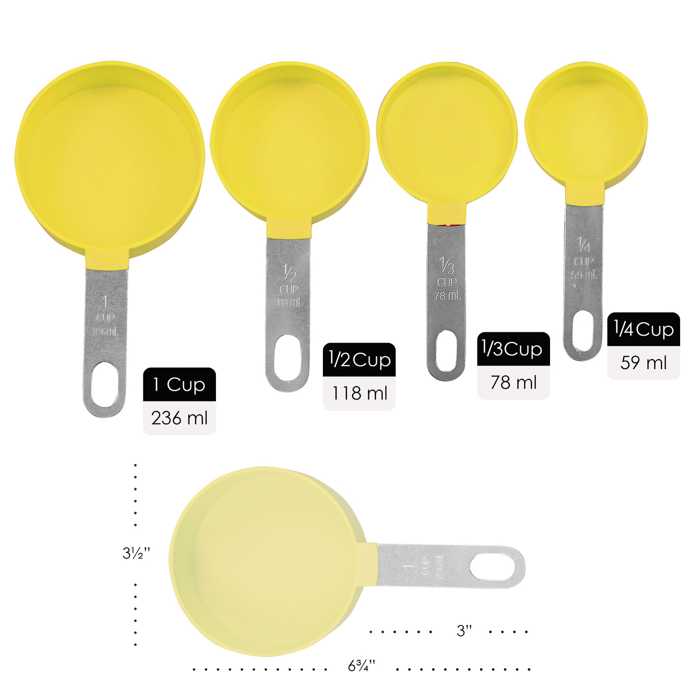 8pc Measuring Spoon & Cup Set, Indigo – Reston Lloyd