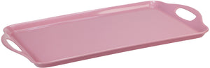 Rectangular Melamine Tray, Pink