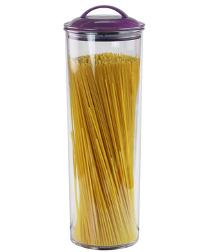 Acrylic Spaghetti Canister,  Plum