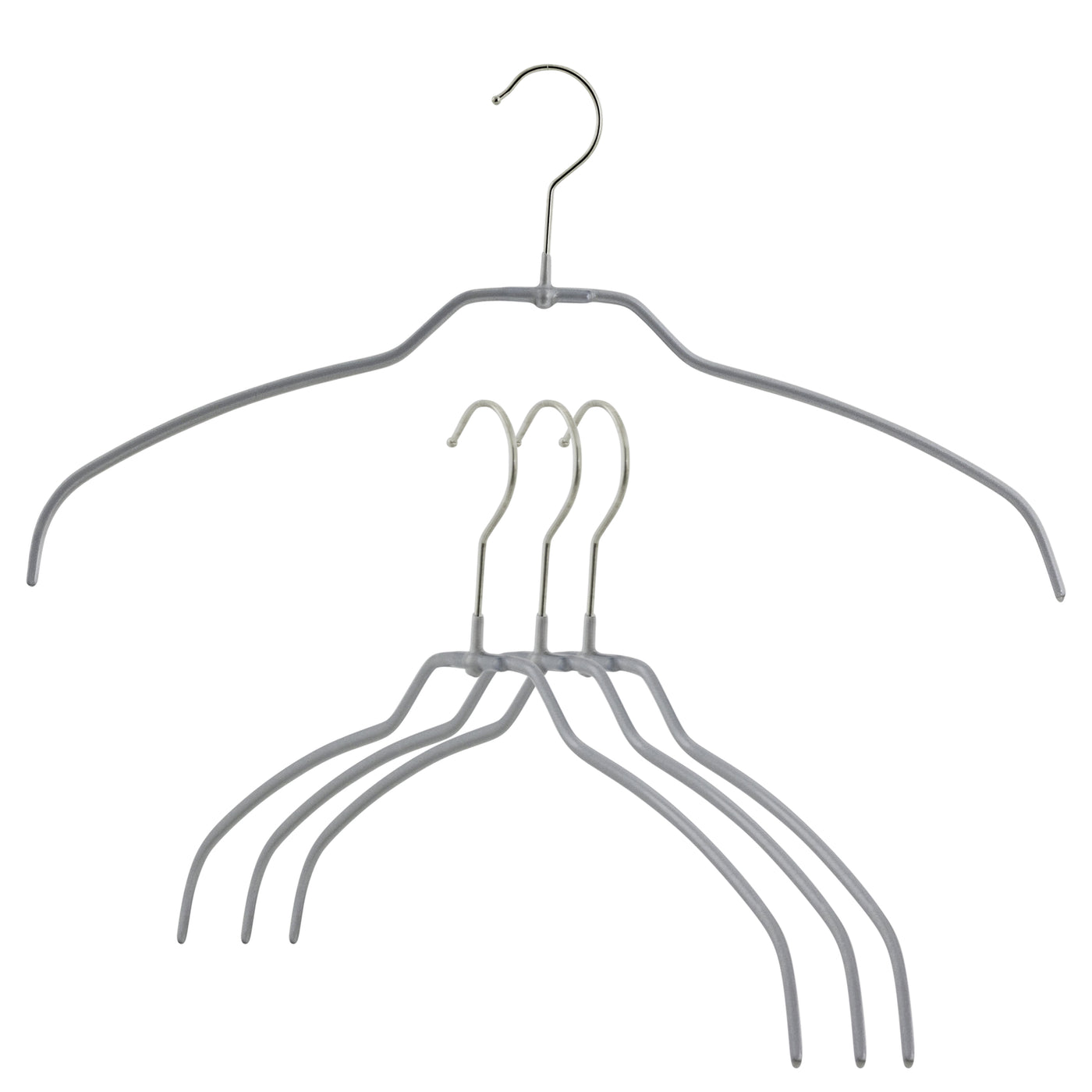 Silhouette Shirt Hanger, Narrow Version, 36-F, Black –