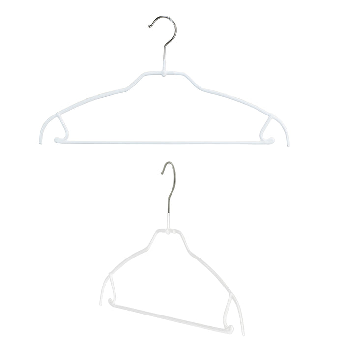 Silhouette Ultra Thin, 42-FTU, Pant Bar/Skirt Hook Hanger, White