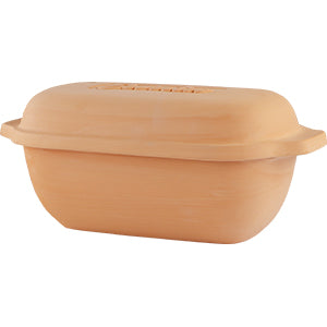 Eurita Clay Loaf Pan with Lid, 2 Quarts
