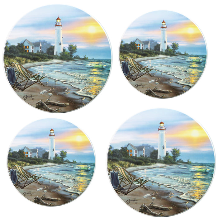 Tin Burner Cover Set, A Perfect Day