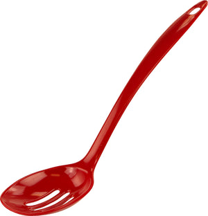 Melamine Slotted Spoon,  Red