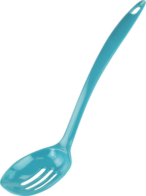 Melamine Slotted Spoon,  Turquoise