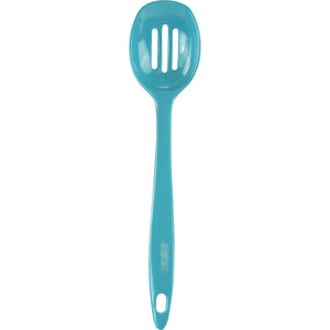 Melamine Slotted Spoon,  Turquoise