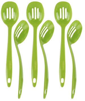 Melamine Slotted Spoon,  Lime