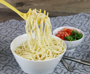 Melamine Spaghetti Fork, Lemon
