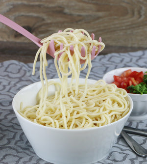 Melamine Spaghetti Fork, Pink