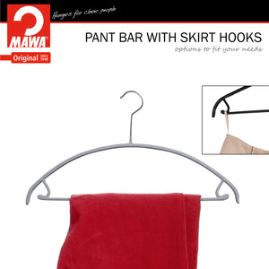 Euro, 42-U, Pant Bar/Skirt Hook Hanger, Silver