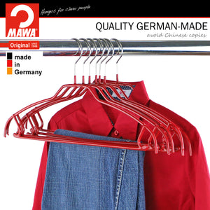 Silhouette Ultra Thin, 42-FTU, Pant Bar/Skirt Hook Hanger, New Red