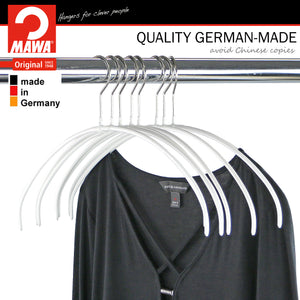 Euro Ultra Thin, 40-PT, Hanger, White