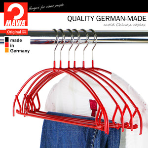 Euro Ultra Thin, 42-PTU, Pant Bar/Skirt Hook Hanger, New Red